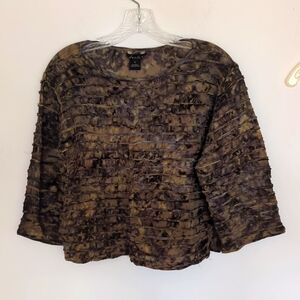 Dunia l/s textured top